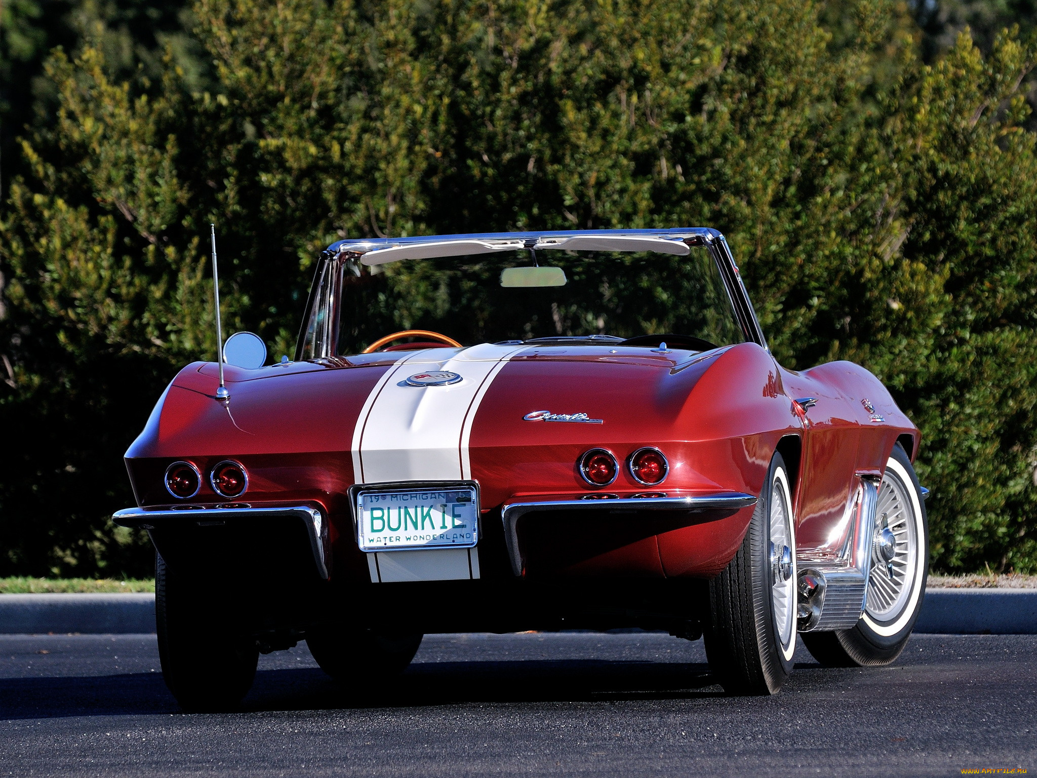 corvette sting ray convertible show car replica, , corvette, replica